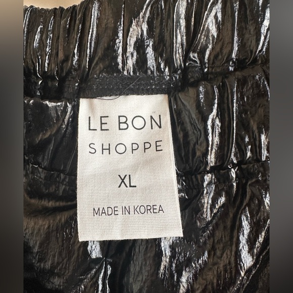Le Bon Shoppe Arc Pants XL Liquid Nylon - Picture 8 of 8
